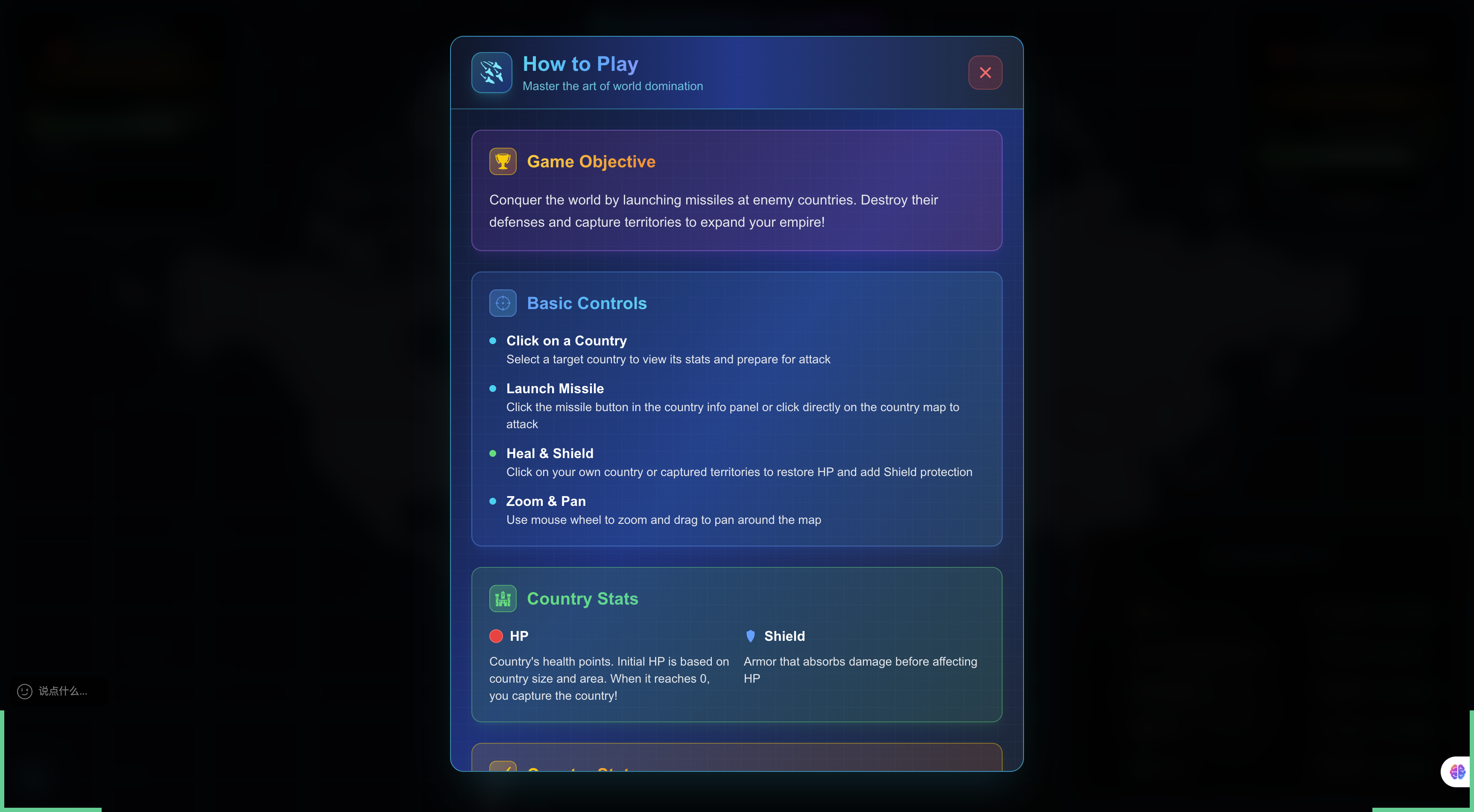 Click War Real-Time Combat System